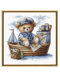 Broderikit Tavla Kapten Björn - AVA Stitch