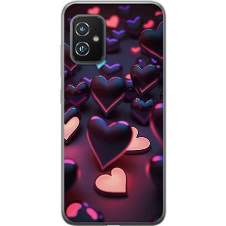 Yhteensopiva Puhelinkuori Asus Asus Zenfone 8 KeskiyönSydämet