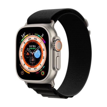 Alppilenkki yhteensopiva Apple Watch -rannekkeen kanssa 42mm 45mm 44mm 49mm, kestävä kudottu nailonranneke naisille ja miehille iWatch Series Ultra 8 