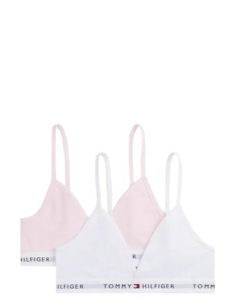 2 Pk Triangle Bralette Pink Tommy Hilfiger