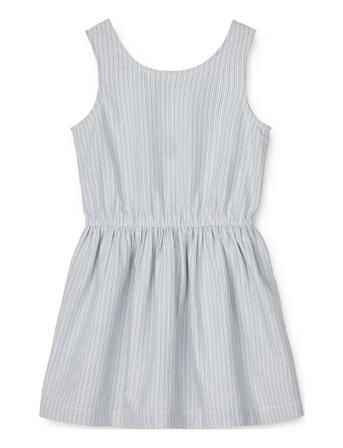 Idaho Stripe Dress Dresses & Skirts Dresses Casual Dresses Sleeveless Casual Dresses Blue Liewood