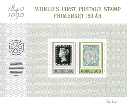 Norge - AFA 1042-43 - Miniark - Postfrisk