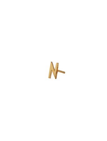 Design Letters | Earring Studs Archetypes, A-Z | ONE SIZE