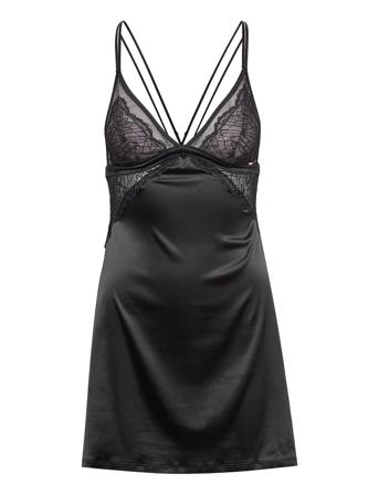 Vibrant All_In_ Dress Black Dorina