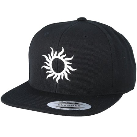 Tattoo Collective - Preto snapback Boné - Sun Black Snapback @ Hatstore