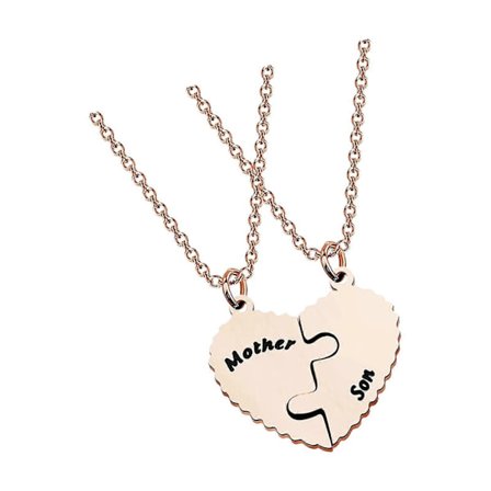 Halskjede for forelder og barn Justerbart kjede Trendy Farsdag/Morsdagsgave