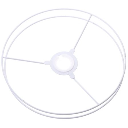 1 Set Lampskärmram 30cm Vintage Lampskärmram DIY Ring Lampskärmstillbehör