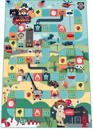 Damm Barnespill Bjørnis Brannvernspill