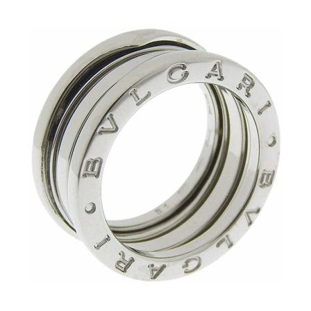 Bvlgari Vintage Pre-owned B Zero Ring , Grijs , unisex , Maat: ONE Size