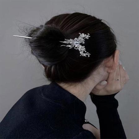Metal Rose Hårnål Dame Hodeplagg Daglig Minimalistisk Frisør Hårtilbehør 7