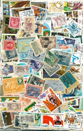 Cuba - 3000 forskellige frimærker - Stemplet