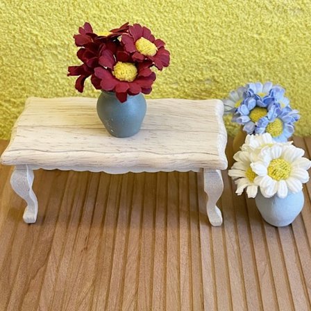 Bomullsdocka Daisy Doll House Blomma RÖD