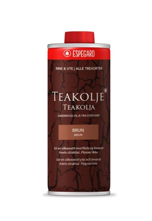 Espegard Teakolje Brun 450ml