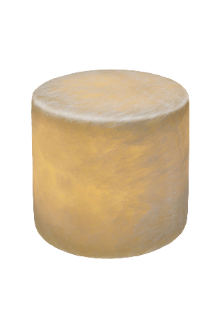 Unison MARBLE XL beige silk matt äkta marmor bordsljus Belysning 80x80mm