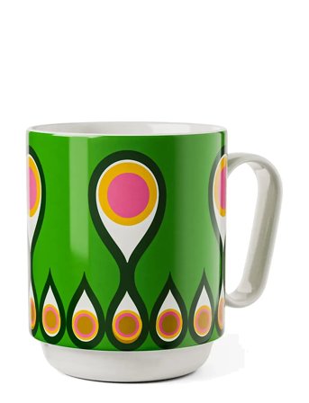 Design House Stockholm Birds 1967 Mug - Green - 35 CL