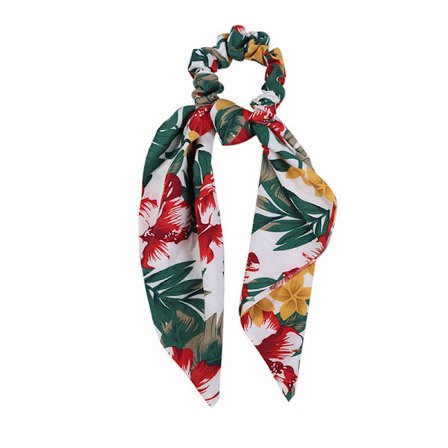 4-delt sateng silke elastisk hårbånd hestehale ramme slips ramme vin