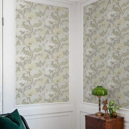 Duro Tapet, Lydias Gård 696-01 Gammalsvenska QuickUp, L, Beige, Färg & tapeter