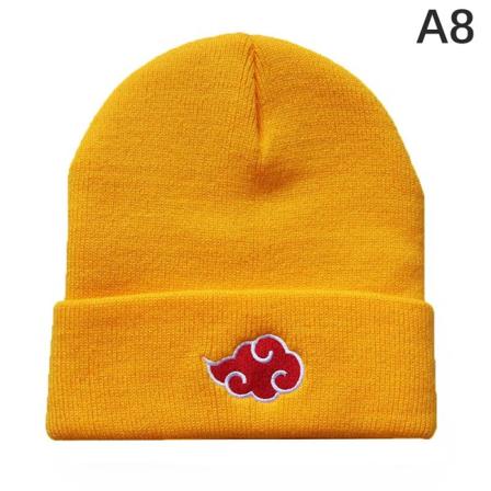 Høst Vinter Varm Hat Anime Naruto Cosplay Red Cloud Vortex Em A8