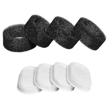 Svampfilter for vanndispenser til kjæledyr, ultra-stille erstatning for automatisk fontene