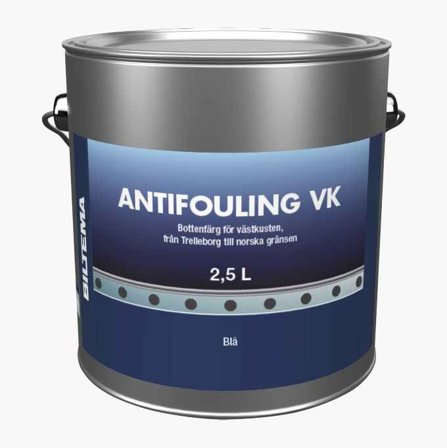 Bottenfärg kopparoxidbaserad blå 2 5 liter