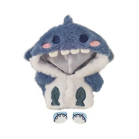 Dockkläder Tecknad Hajjacka BLÅ JACKA SKOR JACKA SKOR blå jacka skor-jacka skor