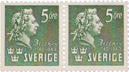 Sverige - Postfrisk parstk. AFA 283Cv & 283B