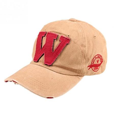 Keps / Baseballkeps Vintage "w" - Flera Färgval Beige