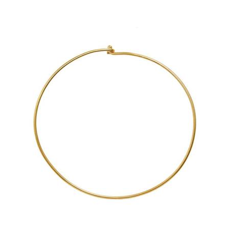 Mango Rigid necklace Gul, Dame Armbånd, Størrelse: ONE Size
