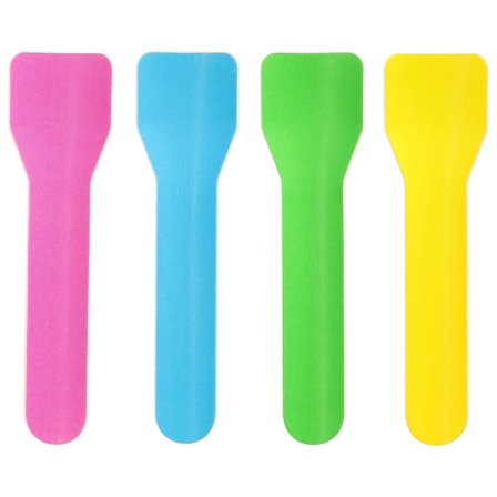 Glasskedar Blå/Grön/Gul 100-pack