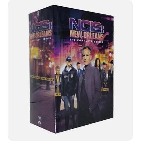 NCIS New Orleans: Komplet TV-serie Sæson 1-7 (DVD 39-Disc Box Set) engelsk version