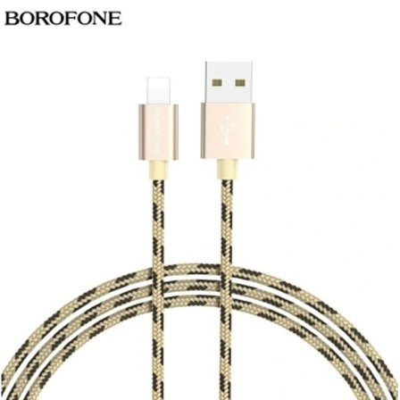 2st Borofone - Lightning -kabel 1m guld