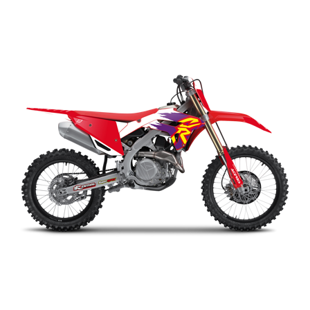 Kit Adesivi/Grafiche Blackbird Retro - Honda CRF 450R 2021-2026