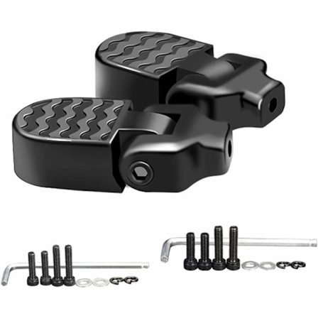 1 par MTB sykkel bakpedaler sammenleggbare fotstøtter sykkel fotstøtter sykkeltilbehør-