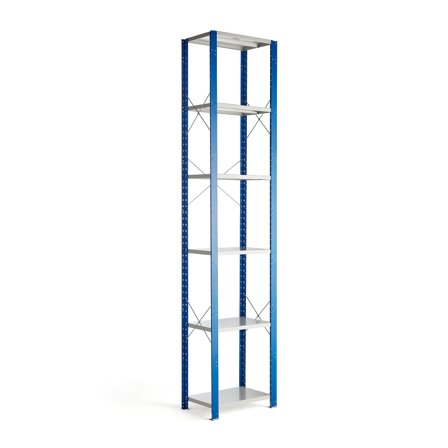 Regalsystem MIX, Grundmodul, 3000 x 600 x 400 mm