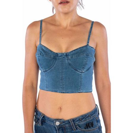 Twinset Top Blå, Dame