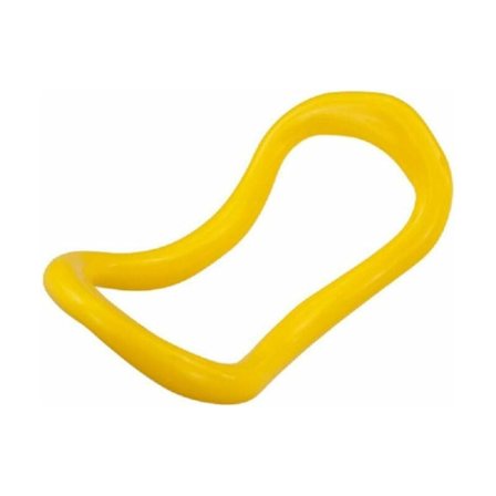 Pilates ring, yoga, magisk cirkel, kost, sport, massage, gul