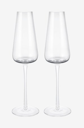 Blomus - Belo Champagneglas 20 cl 2-pak Klar - Transparent - Vinglas - Fra Homeroom