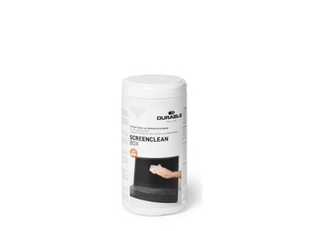DURABLE SCREENCLEAN BOX 100 Screen Cleaning Wipes 573602
