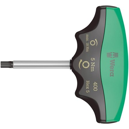 Wera 400 Hex Momentindikator T-handtag 5 Nm, Handverktyg
