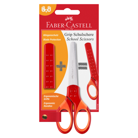 Faber-Castell Kinderschere Rot