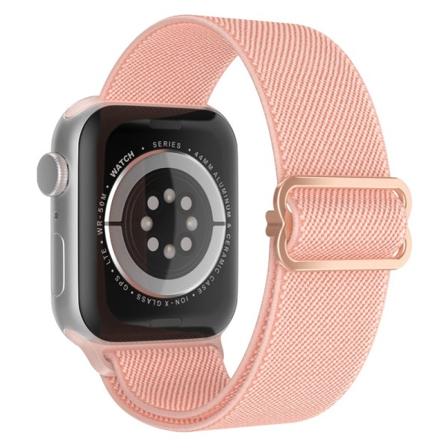 Apple Watch kompatibelt nylon armbånd BEIGE 38/40/41 mm Beige one size