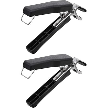 1 st Plattång Anti-Skållning Varm Skål Fat Plattång Tänger Hållare Air Fryer Pannor Klämma för Mikrovågsugn Grill Ugn Stekning