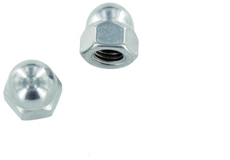 Schäfer & Peters 1587216 Topmøtrik MHM A2 DIN 1587 M16, pakke med 50, Befæstelse