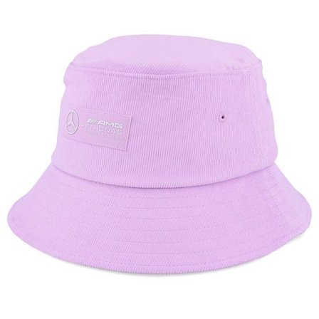 Formula One - Motor Rosa bucket Hatt - Mercedes AMG F1 23 Retro Cord Lilac Bucket @ Hatstore