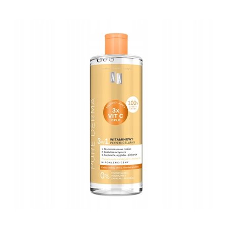 AA Pure Derma/ Vitamin Micellärt Vatten/ 500 ml