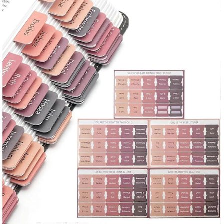 75 stk. Bibel-faner, Bibel-journalføringstilbehør, Bibel-faner Studietilbehør for menn og kvinner