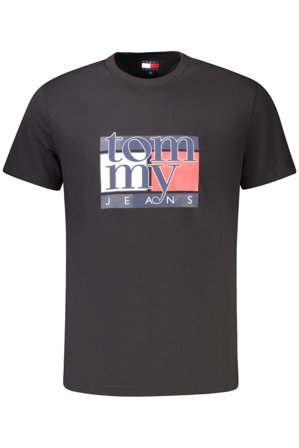 Tommy Hilfiger T-shirt Maniche Corte Uomo Nero