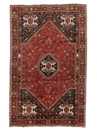 Orientalischer Ghashghai Teppich 162X254 Wolle