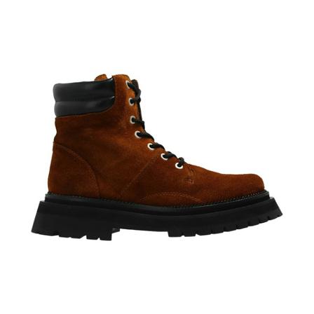 Ami Paris, Suede ankle boots Bruin, Heren, Maat:42 EU