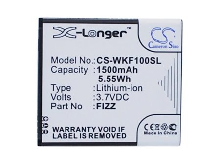 Batteri for SmartPhone, Mobil for Wiko Fizz